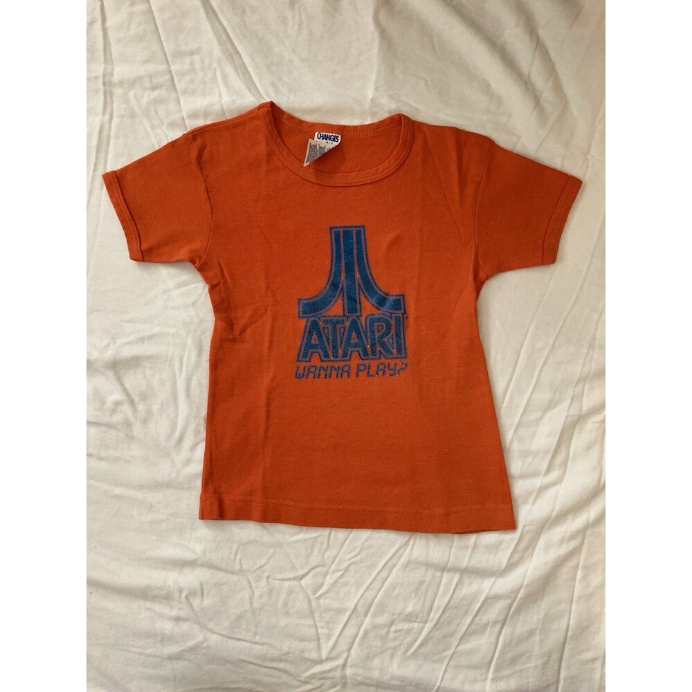 Size S Changes girls clothes - 1 piece T shirt | solid orange and text theme